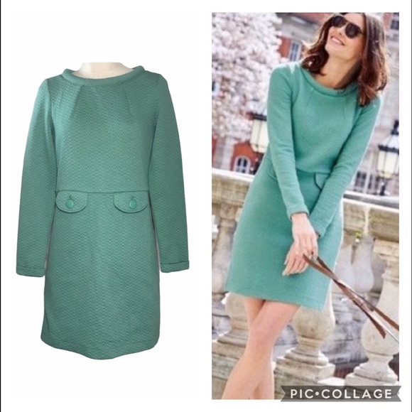 Boden Dresses & Skirts - BODEN Jacquard Quilted Retro Sheath Dress 4R